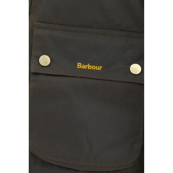 Barbour Bicolor Cotton Full-Length Jacket