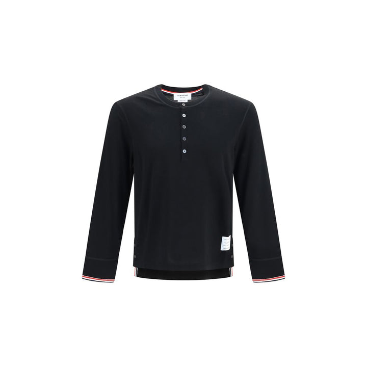 Thom Browne Black Wool Oves Aries Sweatshirt