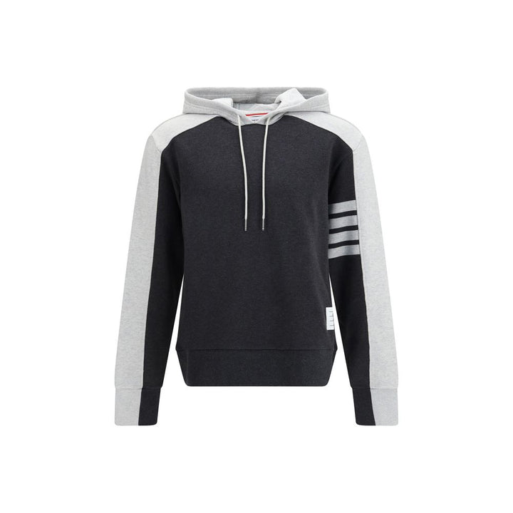 Thom Browne Gray Cotton Sweatshirt