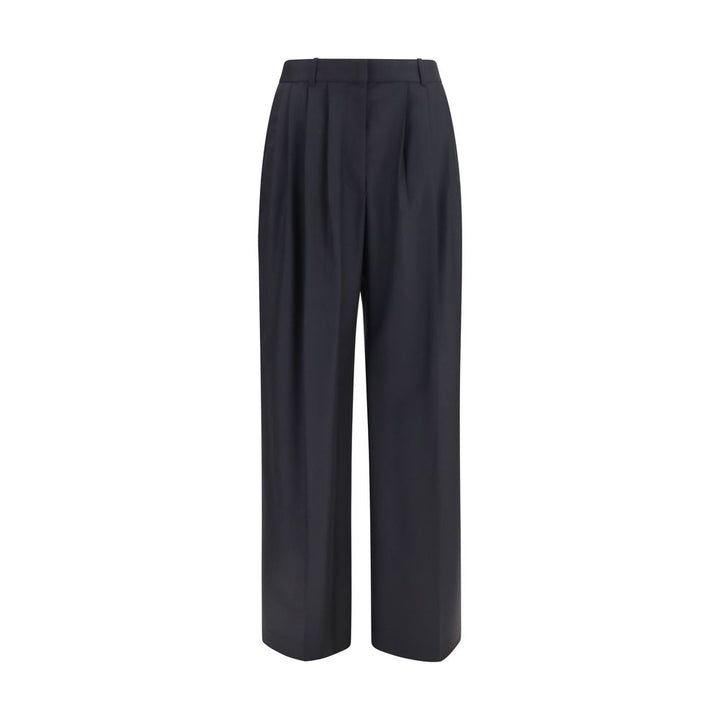 The Row Blue Wool Oves Aries Dress Pants