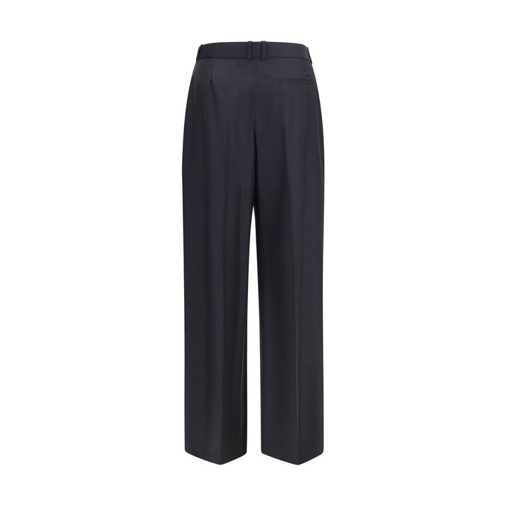The Row Blue Wool Oves Aries Dress Pants