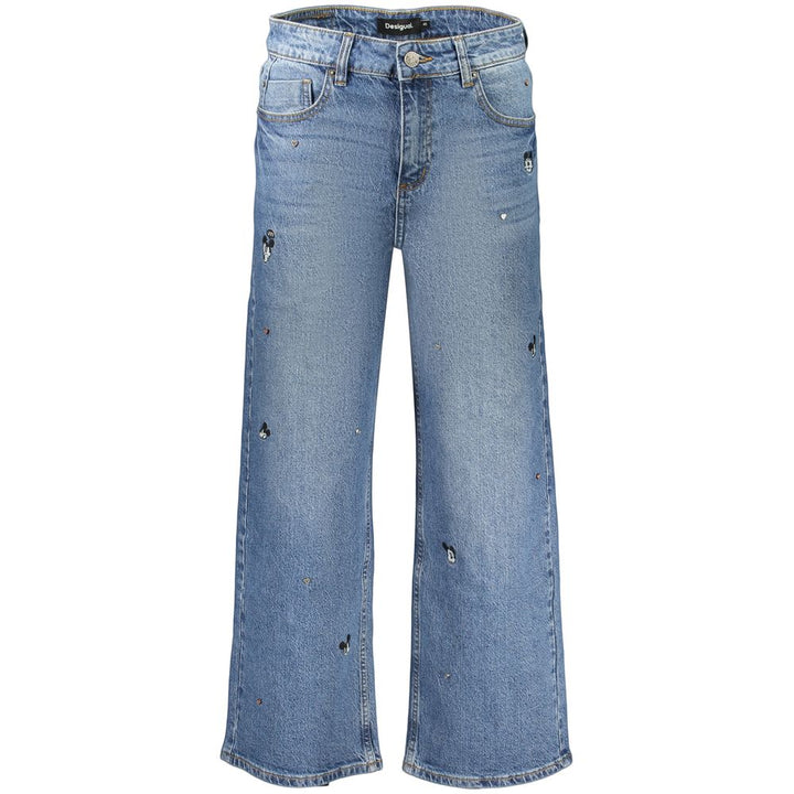 Desigual Blue Cotton Women's Jeans