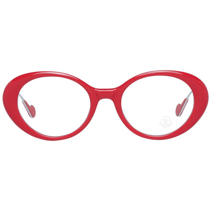 Moncler Red Metal & Plastic Glasses (Frames)