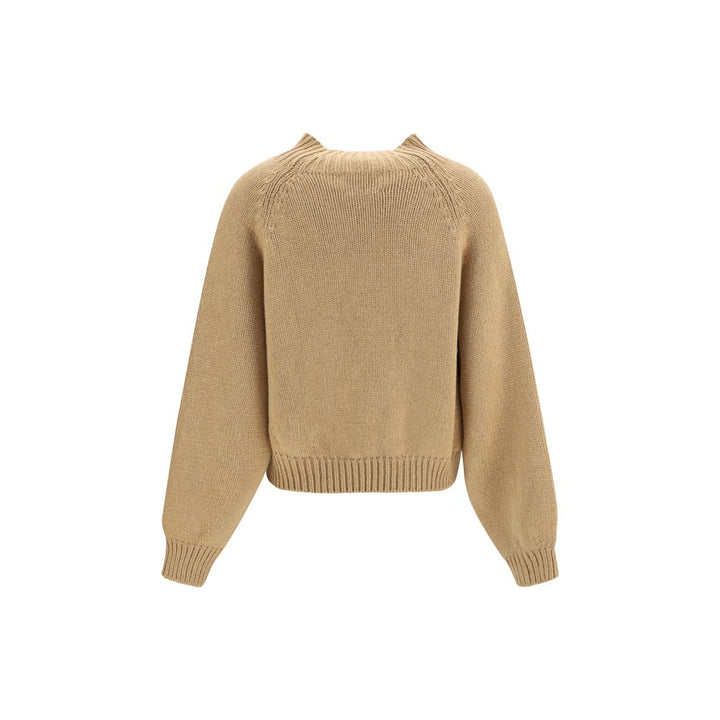Khaite Beige Cashmere Sweater