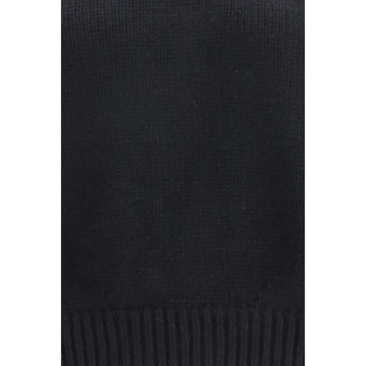 Khaite Black Cashmere Sweatshirt