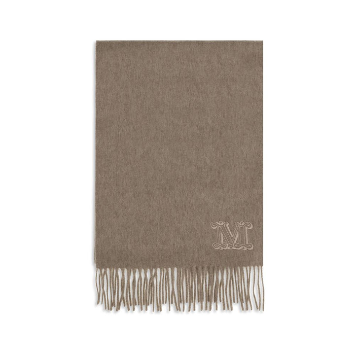 Max Mara Beige Cashmere Scarf