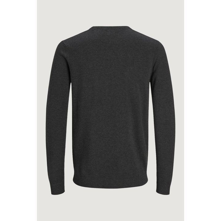 Jack Jones Gray Cotton Sweatshirt