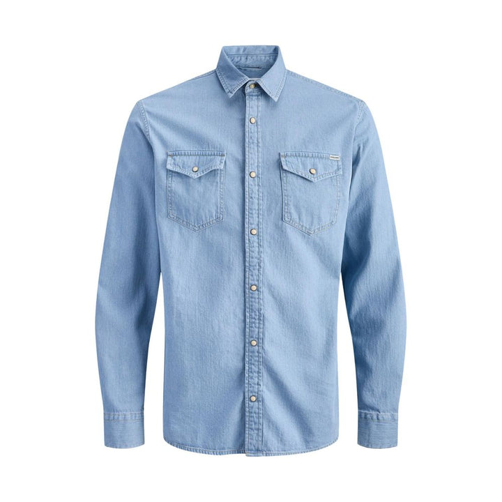 Jack Jones Light Blue Denim Shirt