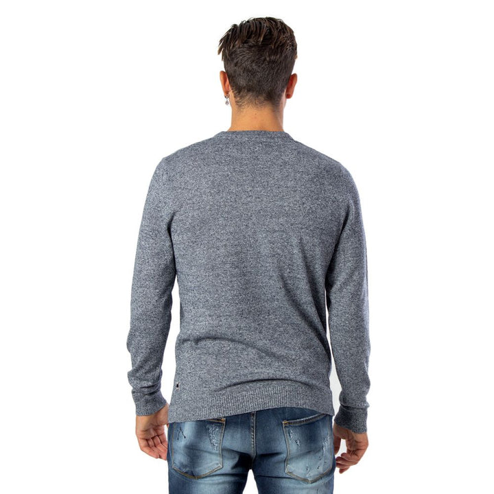 Jack Jones Blue Cotton Sweatshirt