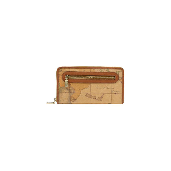 Alviero Martini Prima Classe Beige Leather Wallet