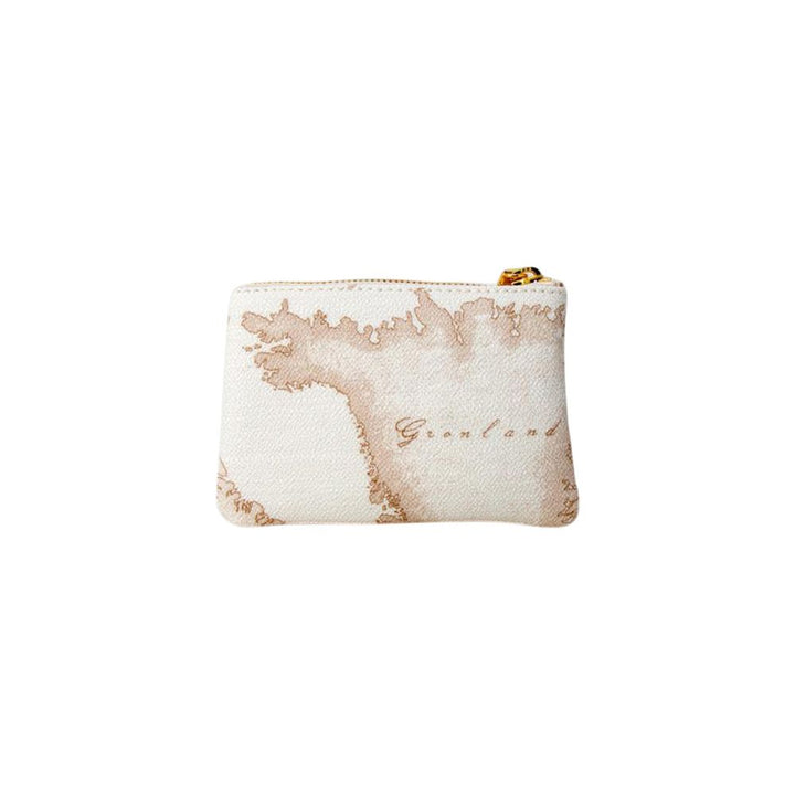 Alviero Martini Prima Classe White Polyethylene Clutch Bag