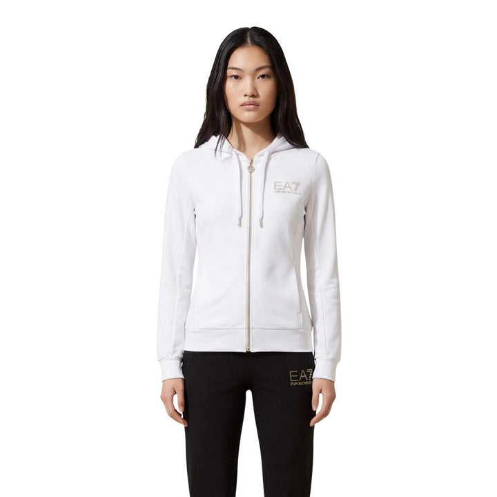 EA7 Emporio Armani Black And White Polyester Tracksuit
