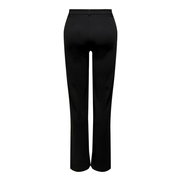 Jacqueline De Yong Black Elastane Dress Pants