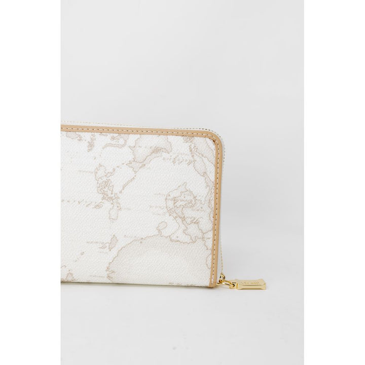 Alviero Martini Prima Classe White Leather Wallet