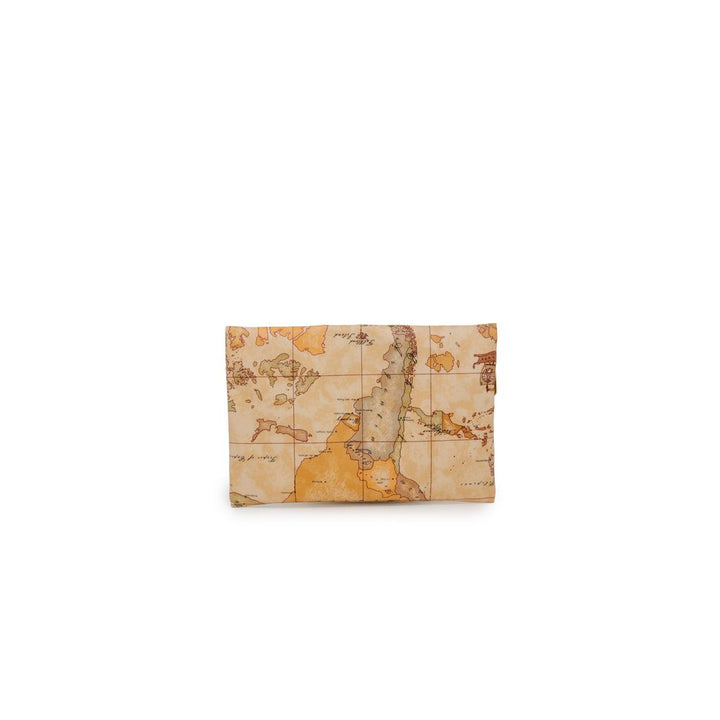 Alviero Martini Prima Classe Beige Polyester Clutch Bag
