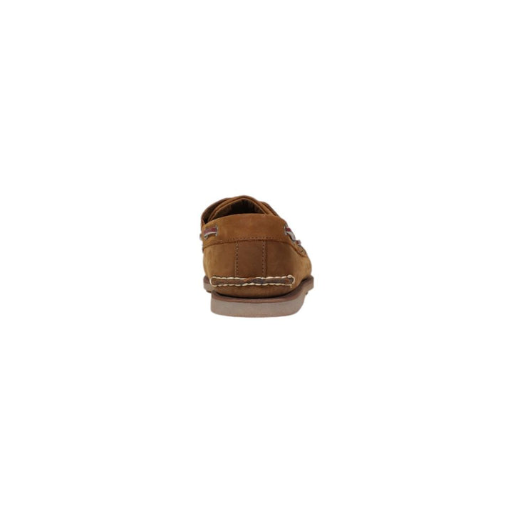 Timberland Brown Leather Slip-On Loafers