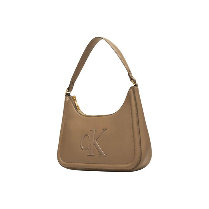 Calvin Klein Beige Polyethylene Handbag