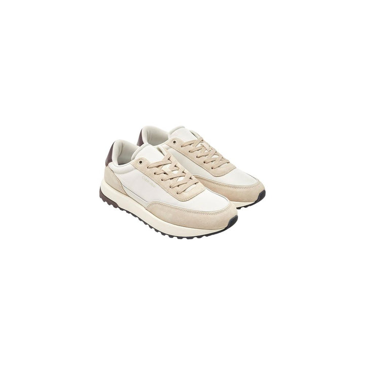 Calvin Klein Brown Leather Low Top Sneakers