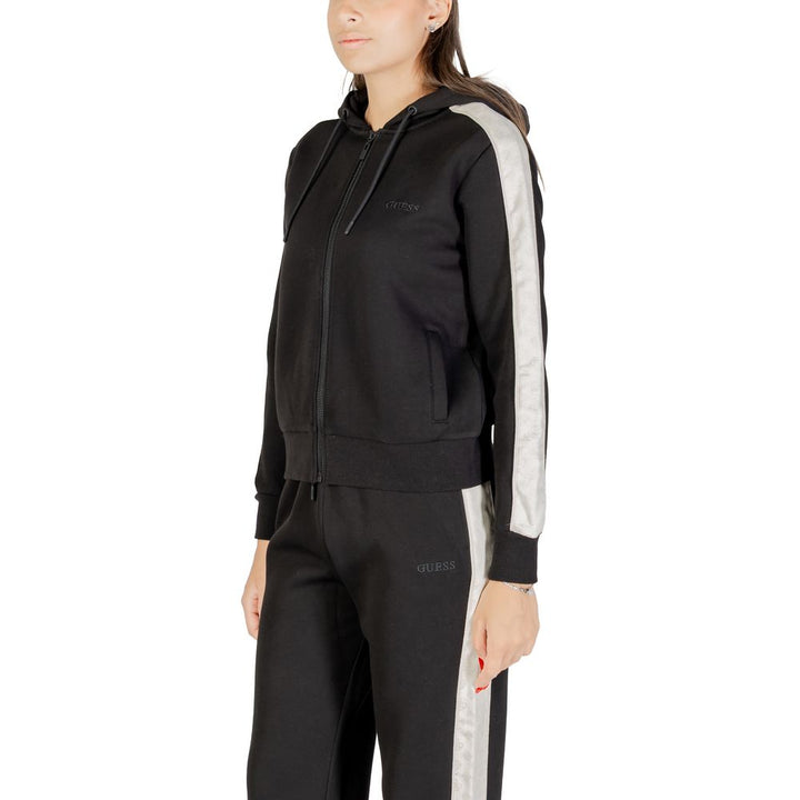 Guess Active Black Cotton Hoodie