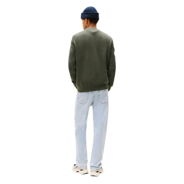 Tommy Hilfiger Jeans Green Organic Cotton Sweatshirt