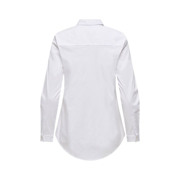 Jacqueline De Yong Cream Cotton Blouse