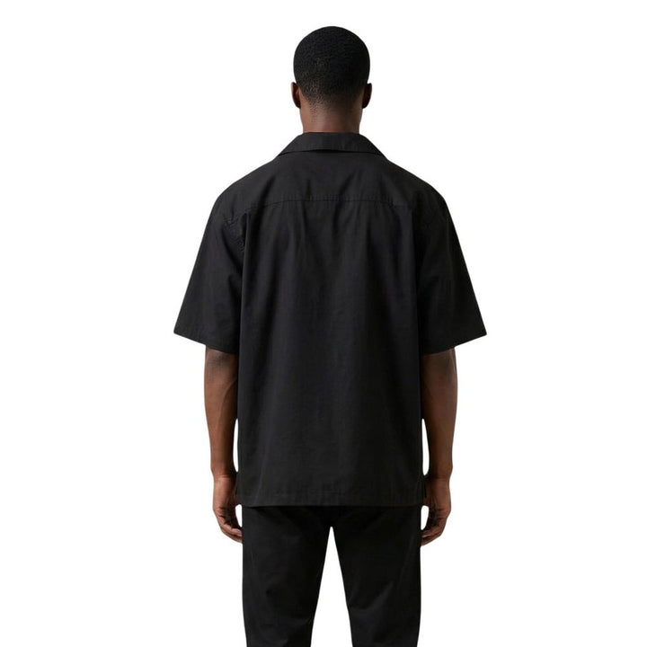 Only & Sons Black Cotton Shortsleeve Shirt