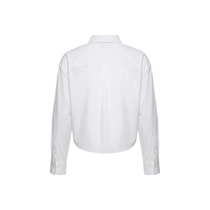 Calvin Klein Jeans White Cotton Blouse