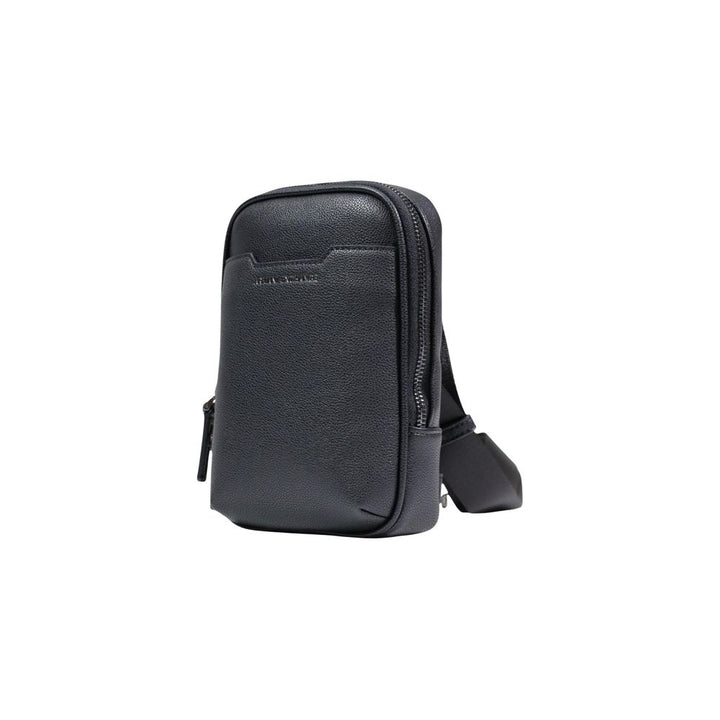 Armani Exchange Black Polyester Backpack
