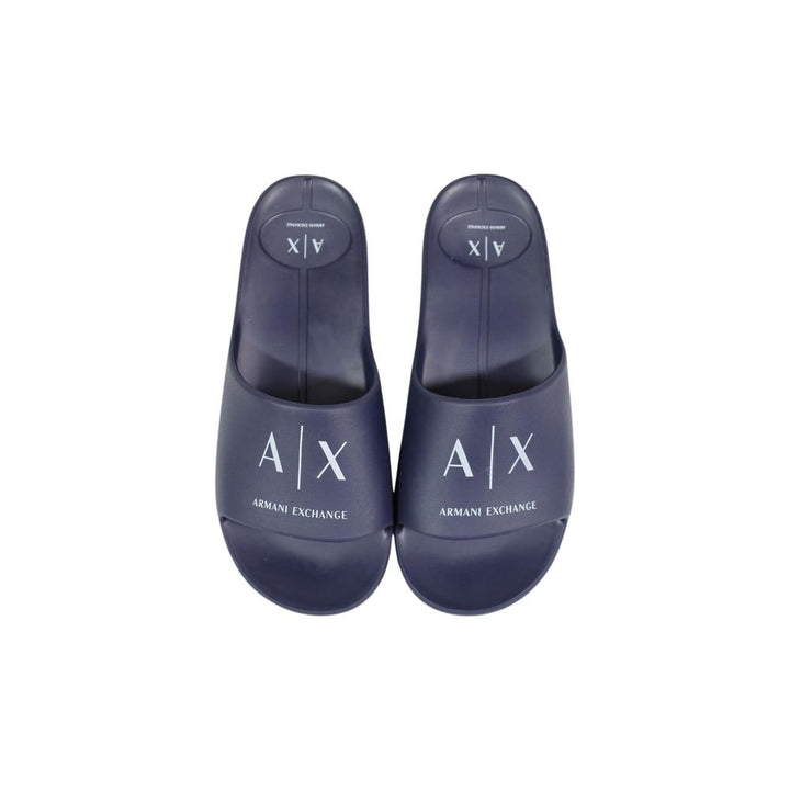 Armani Exchange Bicolor EVA Slippers