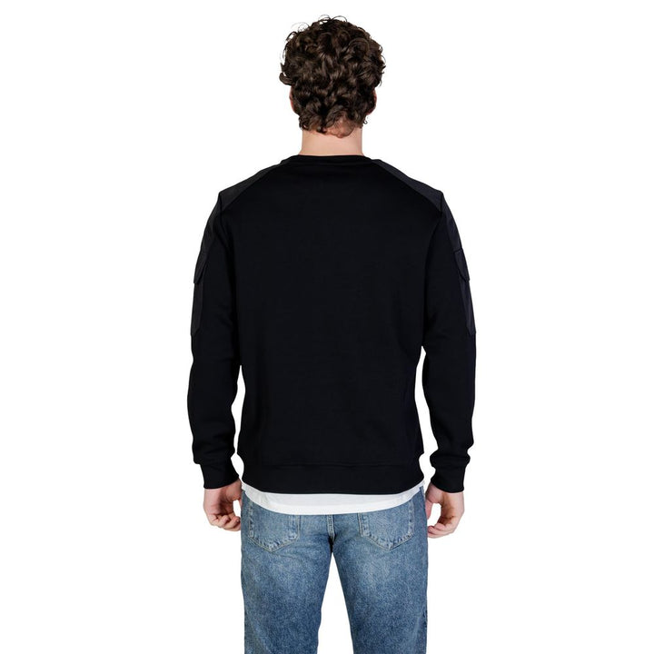 Antony Morato Black Cotton Sweatshirt