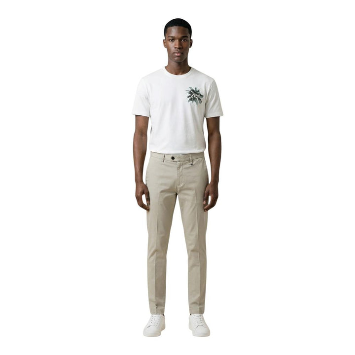 Antony Morato Beige Cotton Skinny Pants