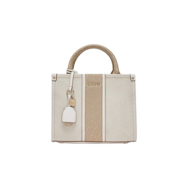 Liu Jo Beige Cotton Handbag