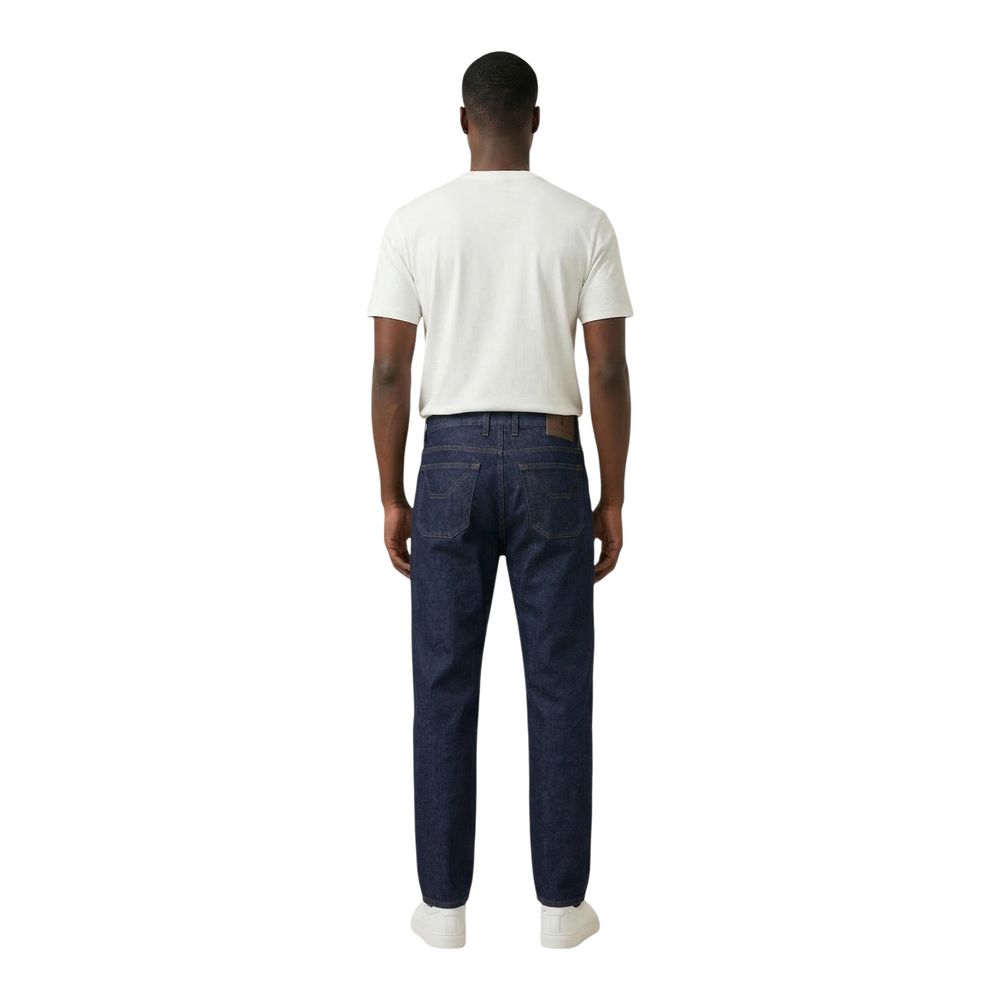 Jeckerson Blue Viscose Skinny Jeans