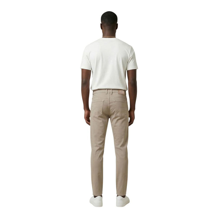 Jeckerson Beige Cotton Skinny Jeans