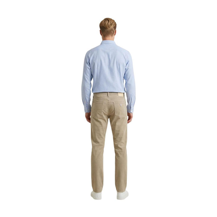 Guess Beige Cotton Skinny Pants