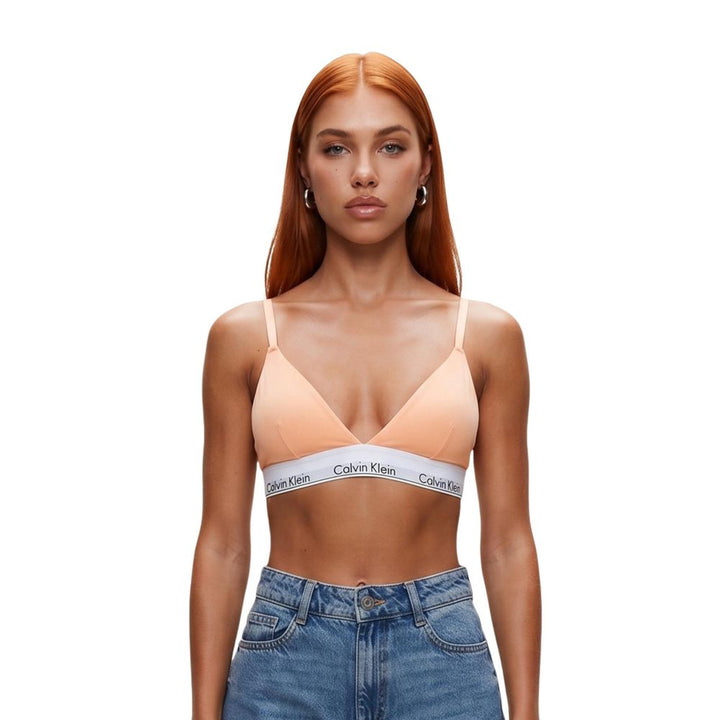 Calvin Klein Underwear Orange Cotton Bra