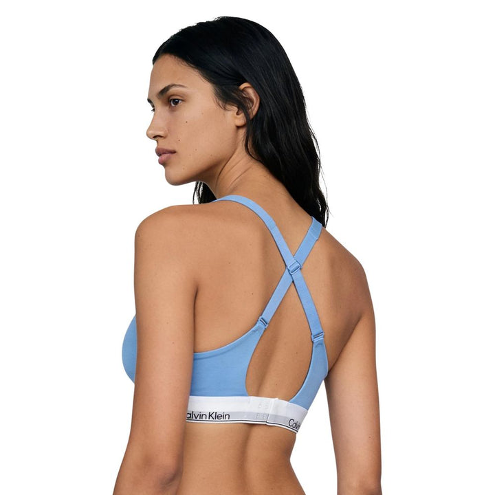 Calvin Klein Underwear Blue Cotton Bra