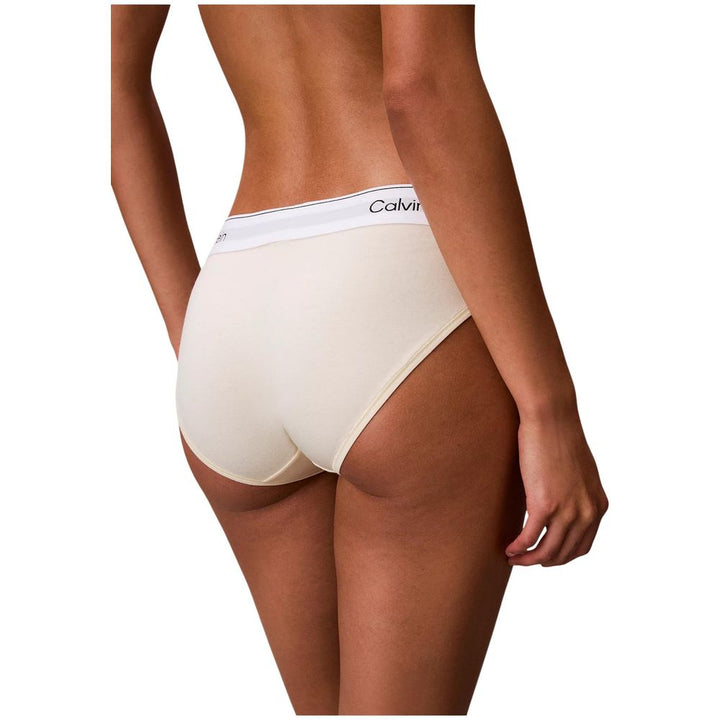Calvin Klein Underwear Beige Cotton Pantie