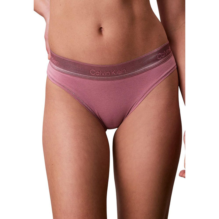 Calvin Klein Underwear Purple Cotton Pantie