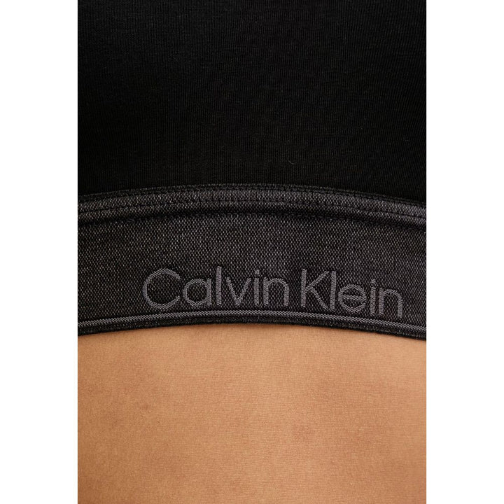 Calvin Klein Underwear Black Cotton Bra