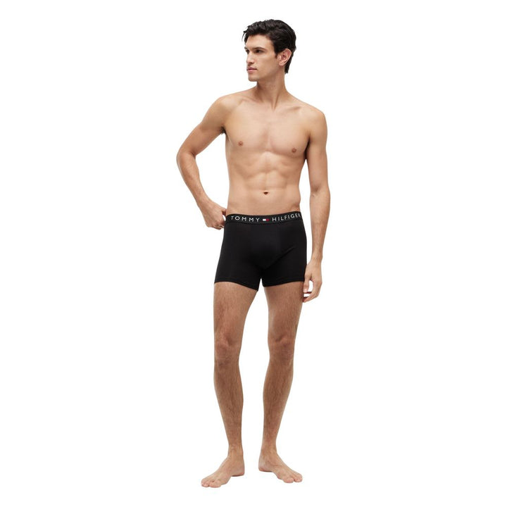 Tommy Hilfiger Black Recycled Cotton Boxers