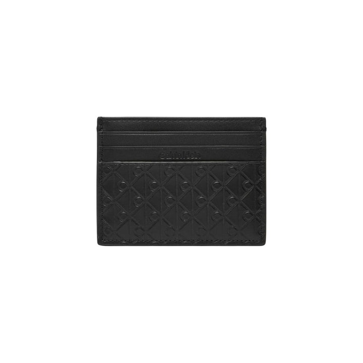 Calvin Klein Black Leather Cardholder