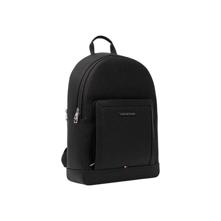 Tommy Hilfiger Black Polyethylene Backpack