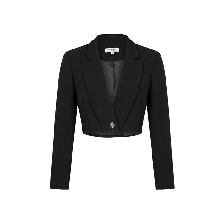 Morgan De Toi Black Recycled Polyester Blazer