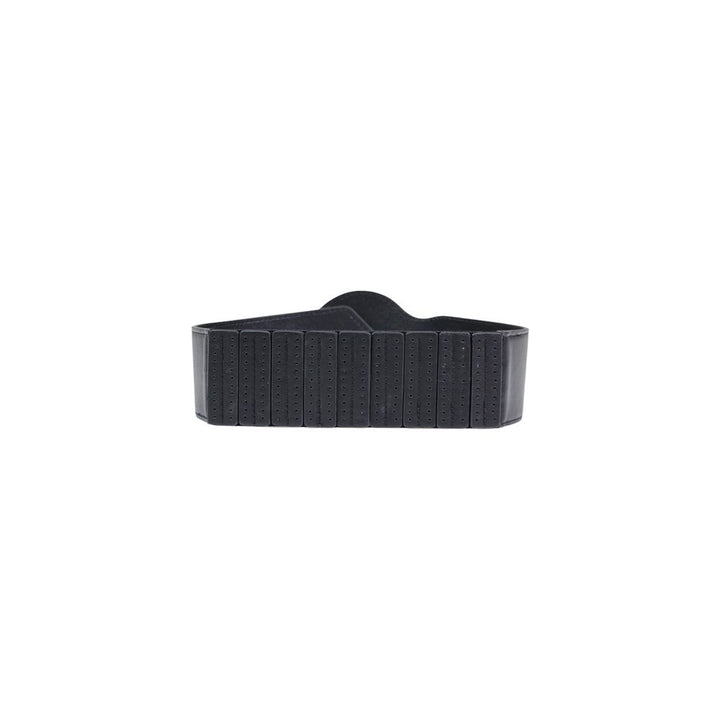 Morgan De Toi Black Polyethylene High-Waist Belt