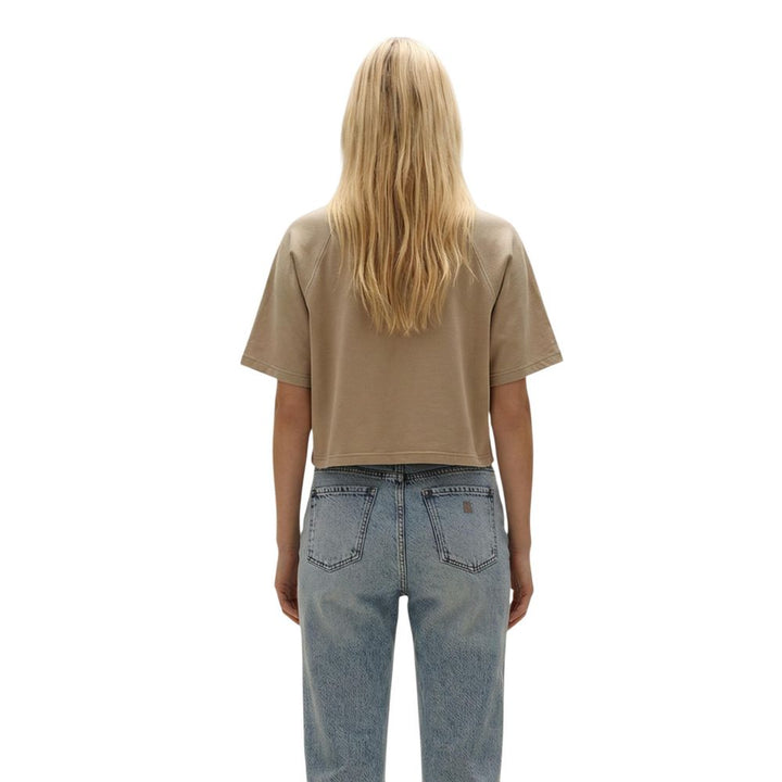Replay Beige Cotton T-Shirt