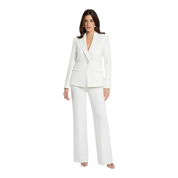 Morgan De Toi White Polyester Blazer