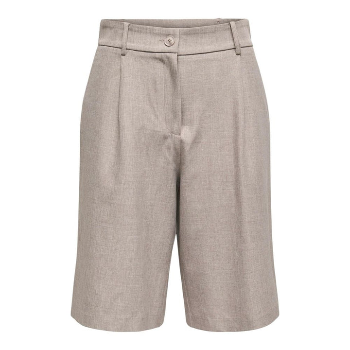 Only Gray Recycled Polyester Bermuda Shorts