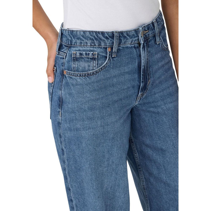 Only Blue Cotton Relaxed Fit Jeans