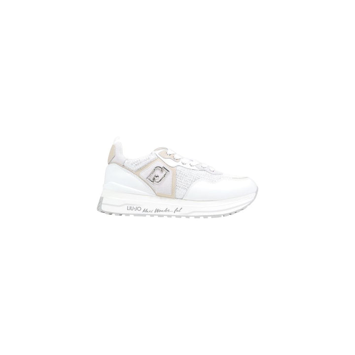 Liu Jo White Polyethylene Chunky Sneakers
